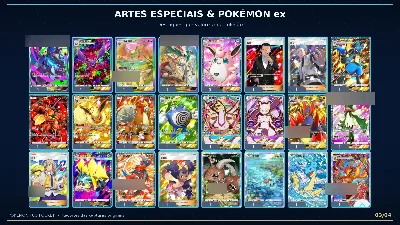 Conta Pokémon TCG Pocket | 3.578 cartas + 5.084 ampulhetas