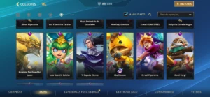 Conta Wild Rift 88 skins nível 281 Ex Challenger - League of Legends: Wild Rift LOL WR