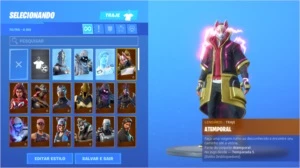 CONTA FORTNITE PASSES A PARTIR DA SEASON 3 + SALVE O MUNDO