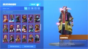 CONTA FORTNITE PASSES A PARTIR DA SEASON 3 + SALVE O MUNDO