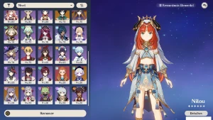 AYAKA + ARMA / NILOU / KOKOMI / KAZUHA / RAIDEN E + GENSHIN - Grand Fantasia GF