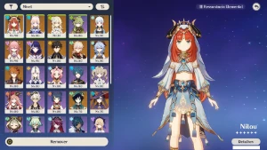 AYAKA + ARMA / NILOU / KOKOMI / KAZUHA / RAIDEN E + GENSHIN - Grand Fantasia GF