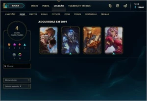 Conta Prata 2 - League of Legends LOL