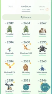Conta De Pokemon Go Level 36 COM 59 Lendarios - Pokémon