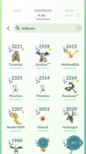Conta De Pokemon Go Level 36 COM 59 Lendarios - Pokémon