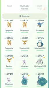 Conta De Pokemon Go Level 36 COM 59 Lendarios - Pokémon
