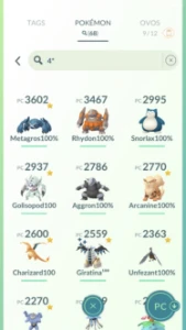 Conta De Pokemon Go Level 36 COM 59 Lendarios - Pokémon