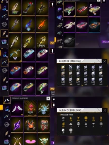 Conta FF antiga e Gemadinha - Free Fire