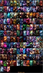 Conta LoL Gold 1, borda platina, mts skins - League of Legends