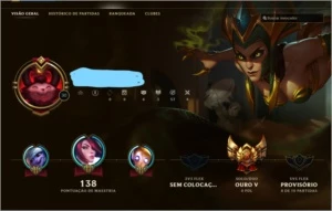 Conta Gold v - League of Legends LOL