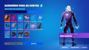Conta com Galaxy / IKONIK / Glow / Viúva Negra / +183 Skins - Fortnite