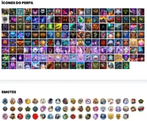 Conta Unranked com 98 Skins e 107 Champs - League of Legends LOL