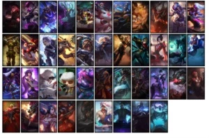 Conta Unranked com 98 Skins e 107 Champs - League of Legends LOL