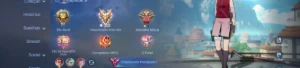 Mobile Legends 414 Skins. Muitas Skins Raras
