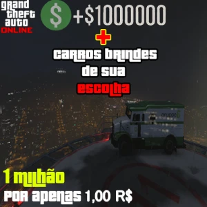 1 Milhão por R$ 1,00 + Brindes 💰🎁 | GTA Online