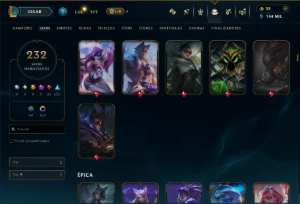 Conta League of Legends LOL