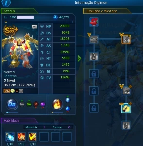 Sussan, X7, DB e MegaGalgo Shin - Digimon Masters Online DMO