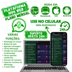 Software Web ZAP MIL app Em Massa + Cha - Outros