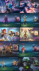 Conta Mobile Legends (Collector Gusion + Legendary Saber)
