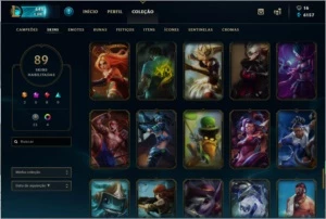 Conta de lol ouro 1 - League of Legends