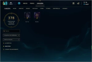 Conta de lol ouro 1 - League of Legends