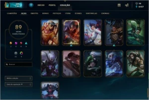 Conta de lol ouro 1 - League of Legends