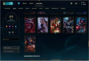 Conta de lol ouro 1 - League of Legends