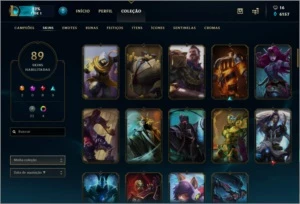 Conta de lol ouro 1 - League of Legends