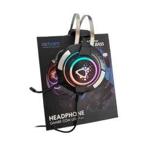 Headphone Gamer com LED [Preto] - Products