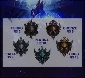 eloboost (low elo apenas) no precinho - League of Legends LOL