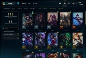 Conta lol D3 - League of Legends