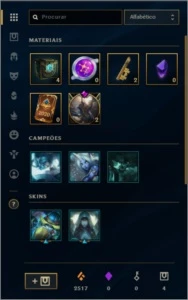 Conta lol D3 - League of Legends
