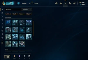Conta LOL Platina 3 + 2155 RP - League of Legends