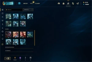 Conta LOL Platina 3 + 2155 RP - League of Legends