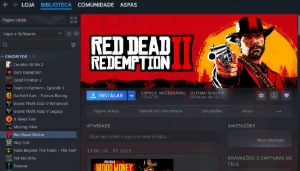 Conta Steam Com Red Dead Gta Terraria Repo E Outros