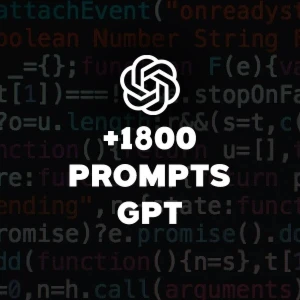 1800 Prompts Secretos ChatGPT: