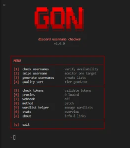 Discord Username Checker - Outros