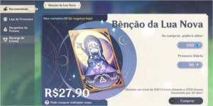 Conta Zhongli c2, Keqing c1 + 4 personagens 5*, e 4 armas 5* - Genshin Impact