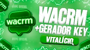 🛒 • Wacrm + Gerador De Chave Vitalicio - Garantia De Uso - Others