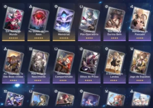 Fuxuan + Seele + Topaz + Jingliu Aniversario E User Livres - Genshin Impact