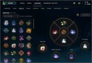 Conta LOL Diamante 4 - 230 skins - Todos os champs - League of Legends