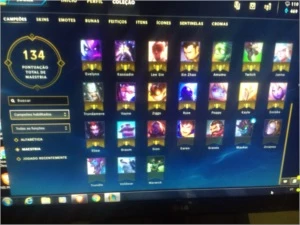 Conta unrank - League of Legends LOL