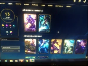 Conta unrank - League of Legends LOL