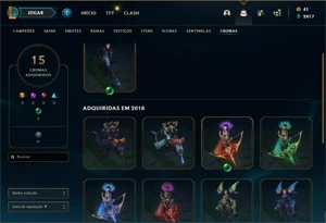 Conta League Of Legends LOL