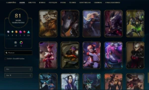 Conta Lol 2013 Unranked - Full Acesso - 81 Skins - 3184 Rps - League of Legends