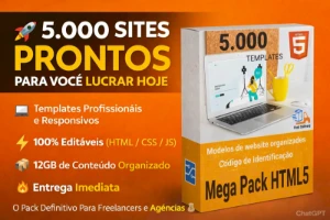 Script de 5 Mil Sites Profissionais Prontos Para Usar - Sites, Lojas e Sistemas Prontos Sites e Scripts