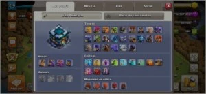 CV 13 SEMI FULL COM VÁRIOS ITENS - Clash of Clans