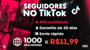 SEGUIDORES | CURTIDAS | VIEWS | TIKTOK R$2,50 REAIS | 80%OFF - Redes Sociais