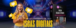 Pack +300 Iscas Digitais - Redes Sociais