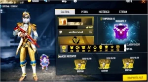 VENDO CONTA GEMADA FREE FIRE